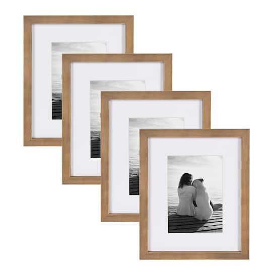 Kate and Laurel Gallery 8" x 10" Picture Frames with 5" x 7" Mat